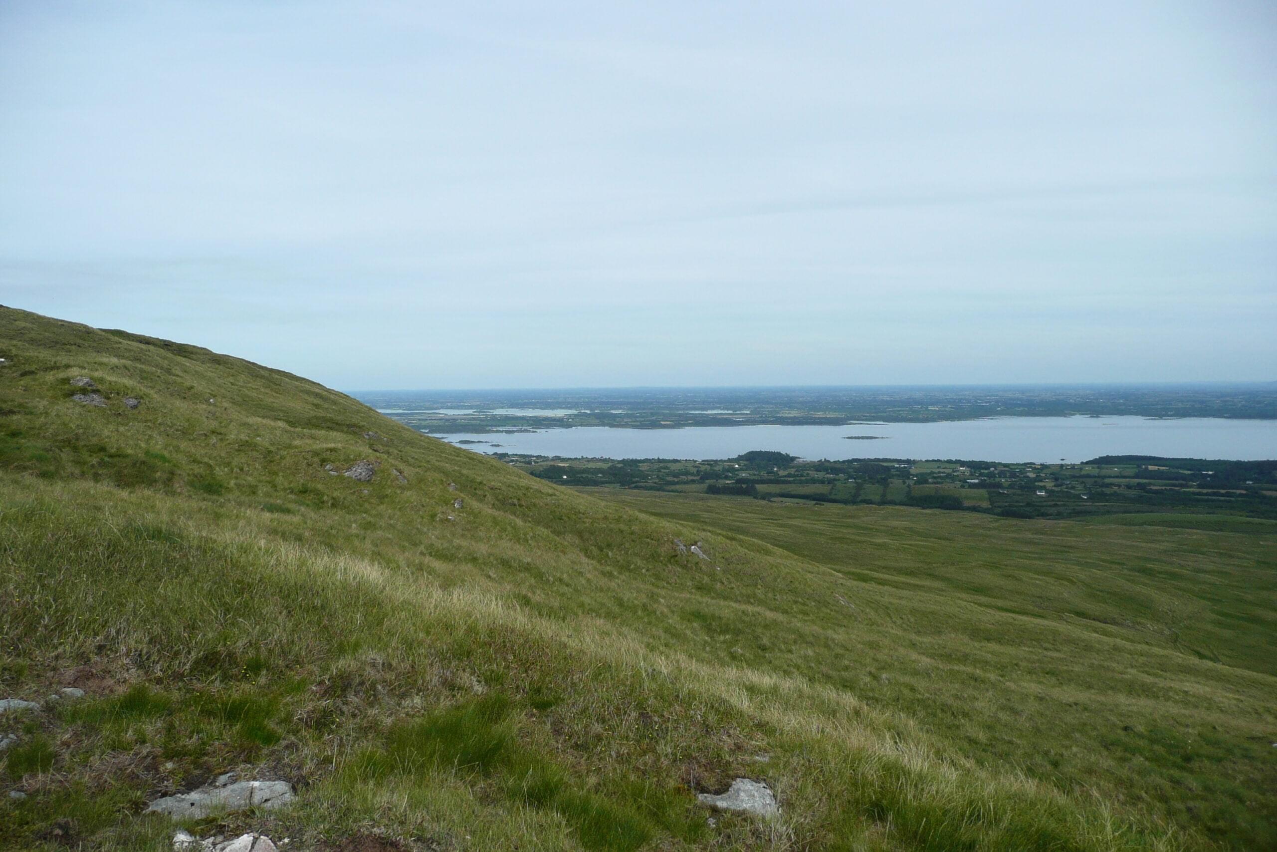View NE from top of Droim Chagaidh