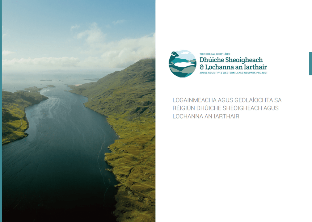 clúdach den leabhrán Logainmeacha agus Geolaíochta