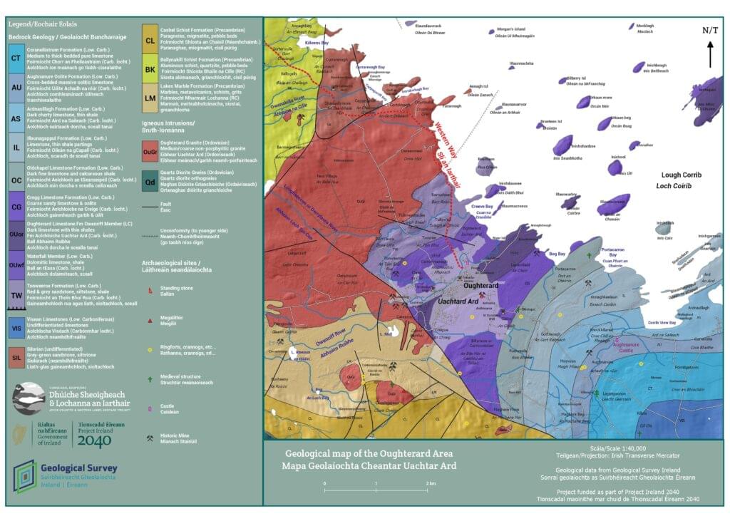 Oughterard geological map